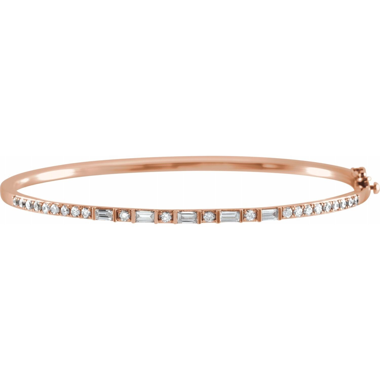 Multi Shape Bangle Bracelet