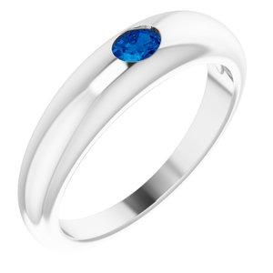 Oval Petite Dome Ring