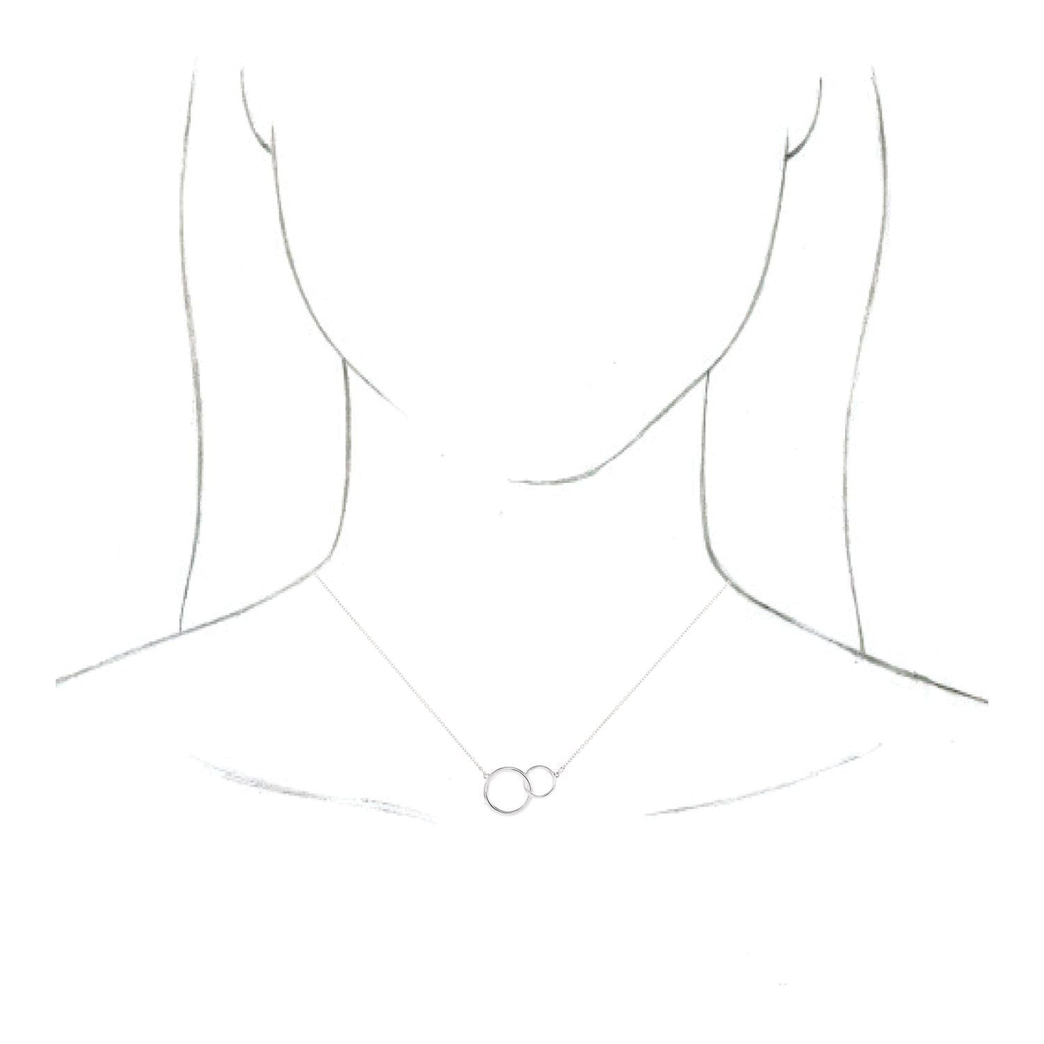 Interlocking Circle Necklace