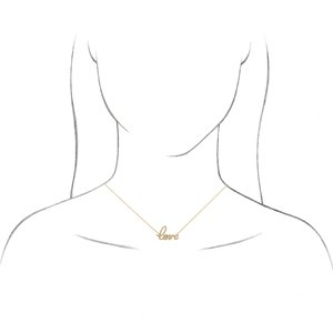 Diamond Love Necklace