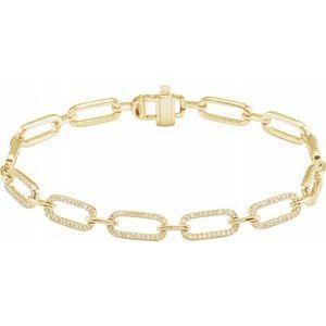Diamond Link Bracelet