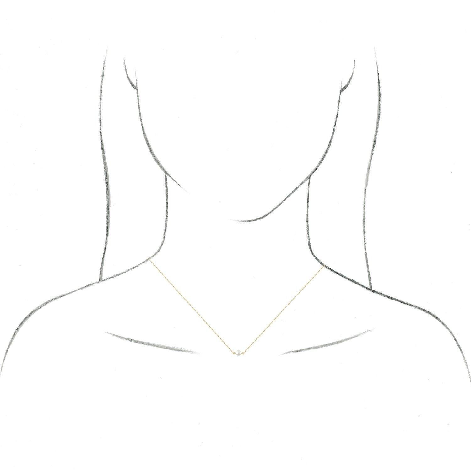 Pearl Bowtie Necklace