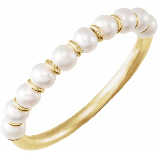 Stackable Pearl Ring