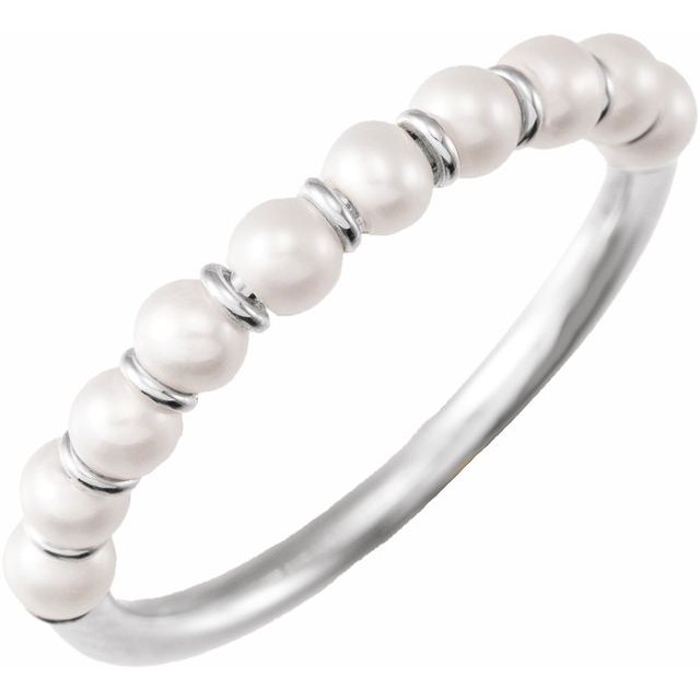 Stackable Pearl Ring