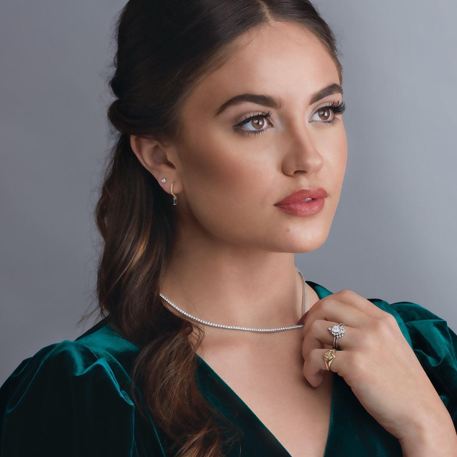 Diamond Tennis Necklace