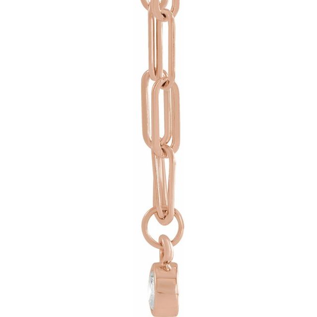 Diamond Micro Bezel-Set Necklace