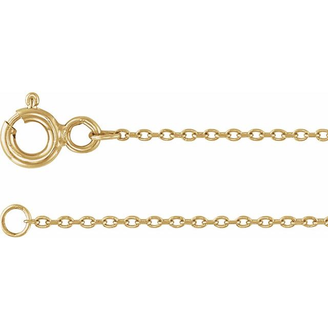 Gold Shell Anklet Clasp