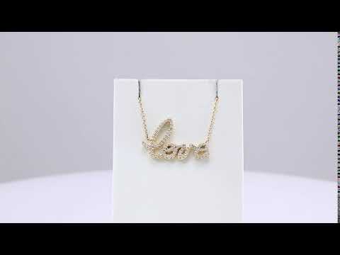 Diamond Love Necklace