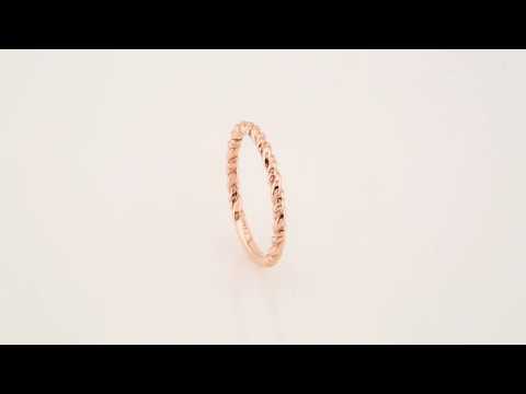 Stackable Rope Ring