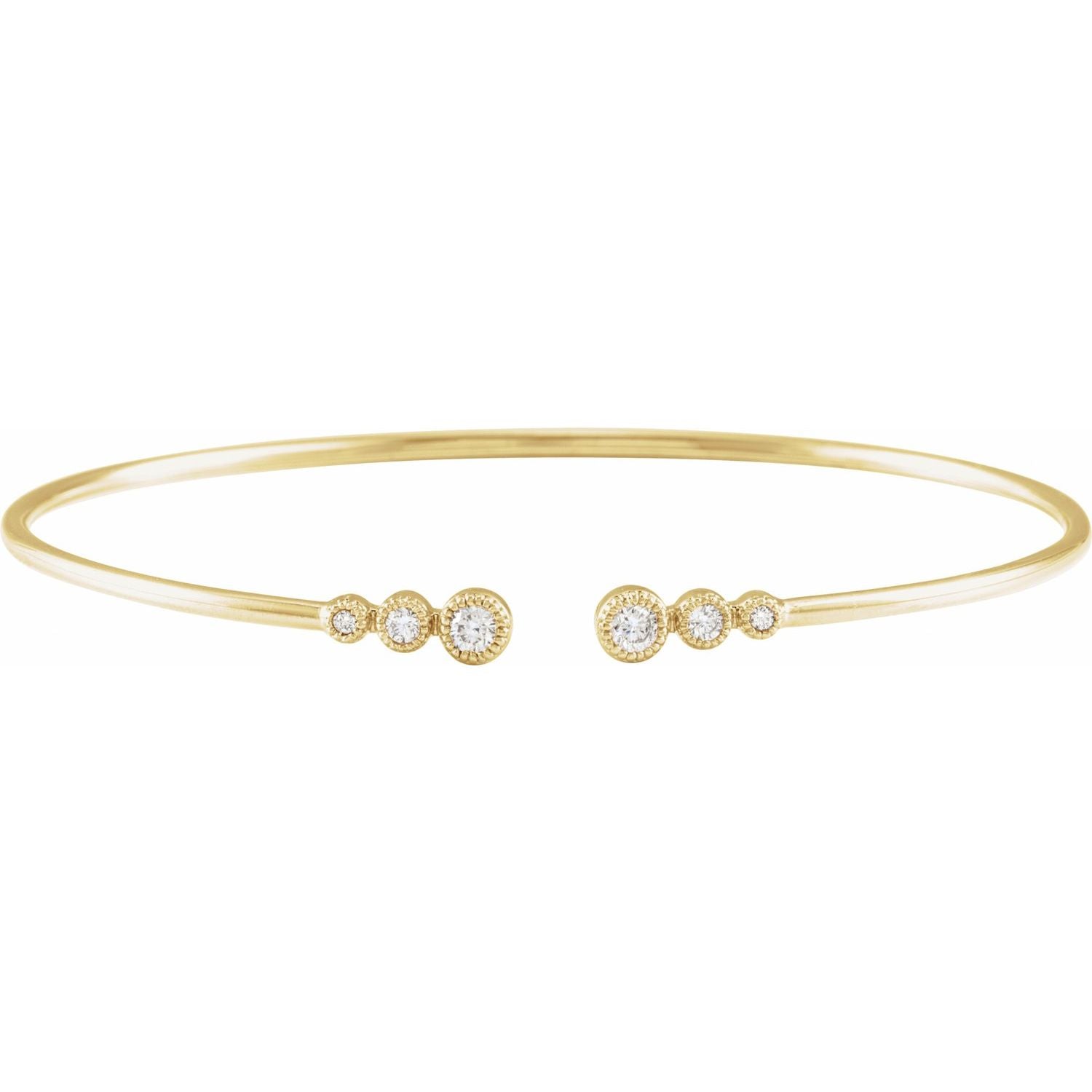 Diamond Accented Cuff