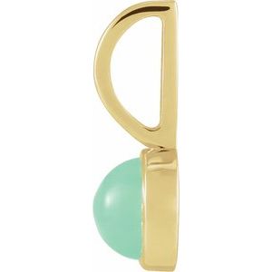 Natural Chrysoprase Charm/Pendant