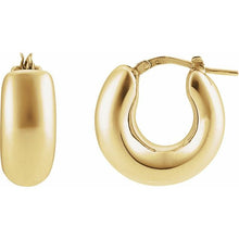 Load image into Gallery viewer, 14K Yellow Electroform 20 mm Hoop Earrings
