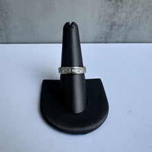 Load image into Gallery viewer, Estate Roman Numeral Platinum Ring - 8.11 Grams, Size 7.5, John Christian
