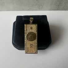 Load image into Gallery viewer, 14kt Yellow Gold Money Pendant
