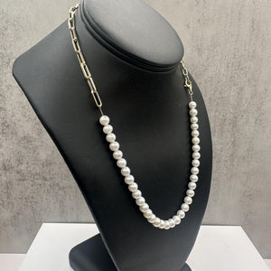 Designer Effy Pearl Necklace in 14kt Yellow Gold