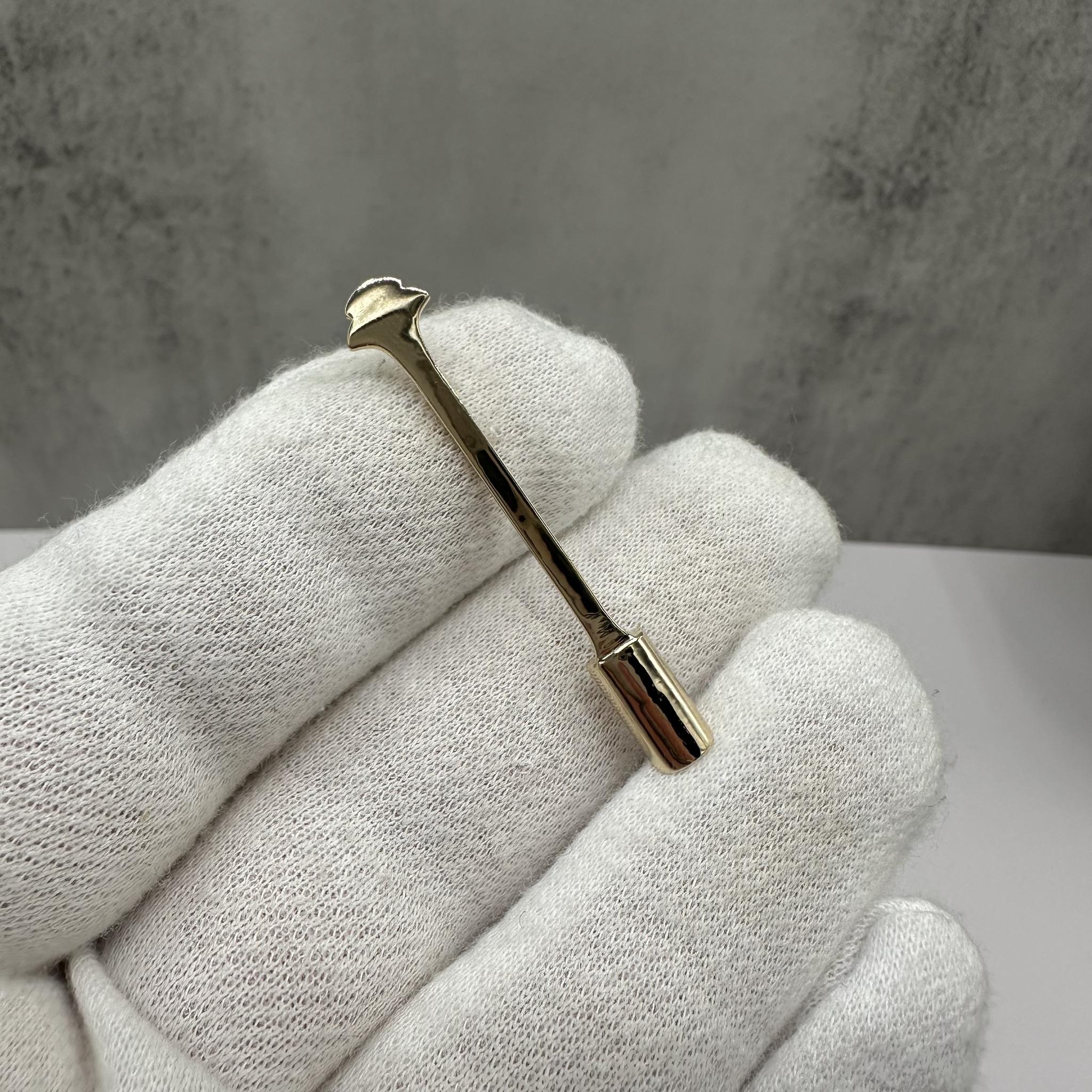 14kt Solid Yellow Gold Spoon – 2.7g, New