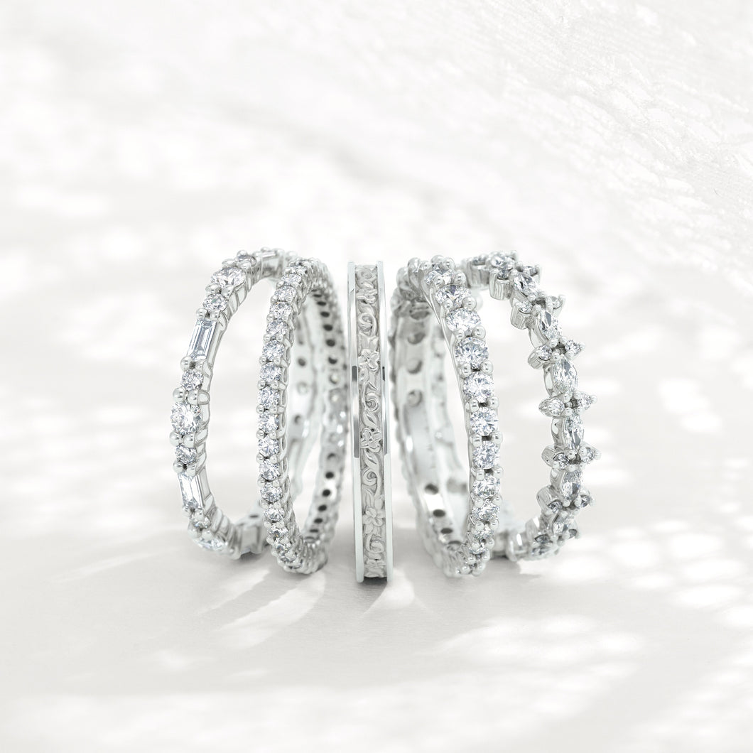 platinum bridal rings