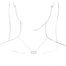 Load image into Gallery viewer, Diamond Geometric Necklace
