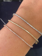 Load image into Gallery viewer, Dainty Diamond Tennis Bracelet
