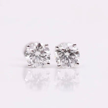 Load image into Gallery viewer, Lab Grown Diamond Studs in 14kt Gold
