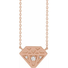 Load image into Gallery viewer, Diamond Shaped Necklace
