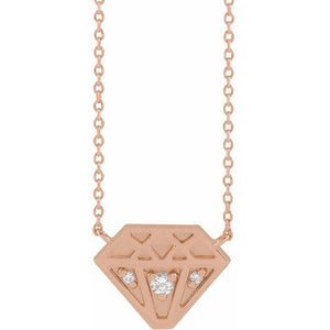 Diamond Shaped Necklace