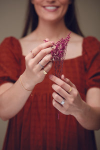 Dainty Diamond Band