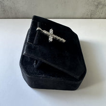 Load image into Gallery viewer, Gorgeous Estate Diamond Cross in 14kt White Gold, Pre-Loved
