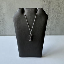 Load image into Gallery viewer, Diamond Initial &quot;I&quot; Pendant Necklace in 10kt White Gold, New
