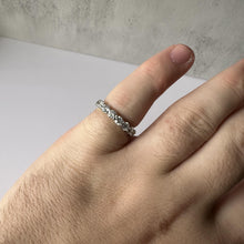 Load image into Gallery viewer, Beautiful Natural Diamond Eternity Ring in 14kt White Gold, Size 6, 2.8ctw
