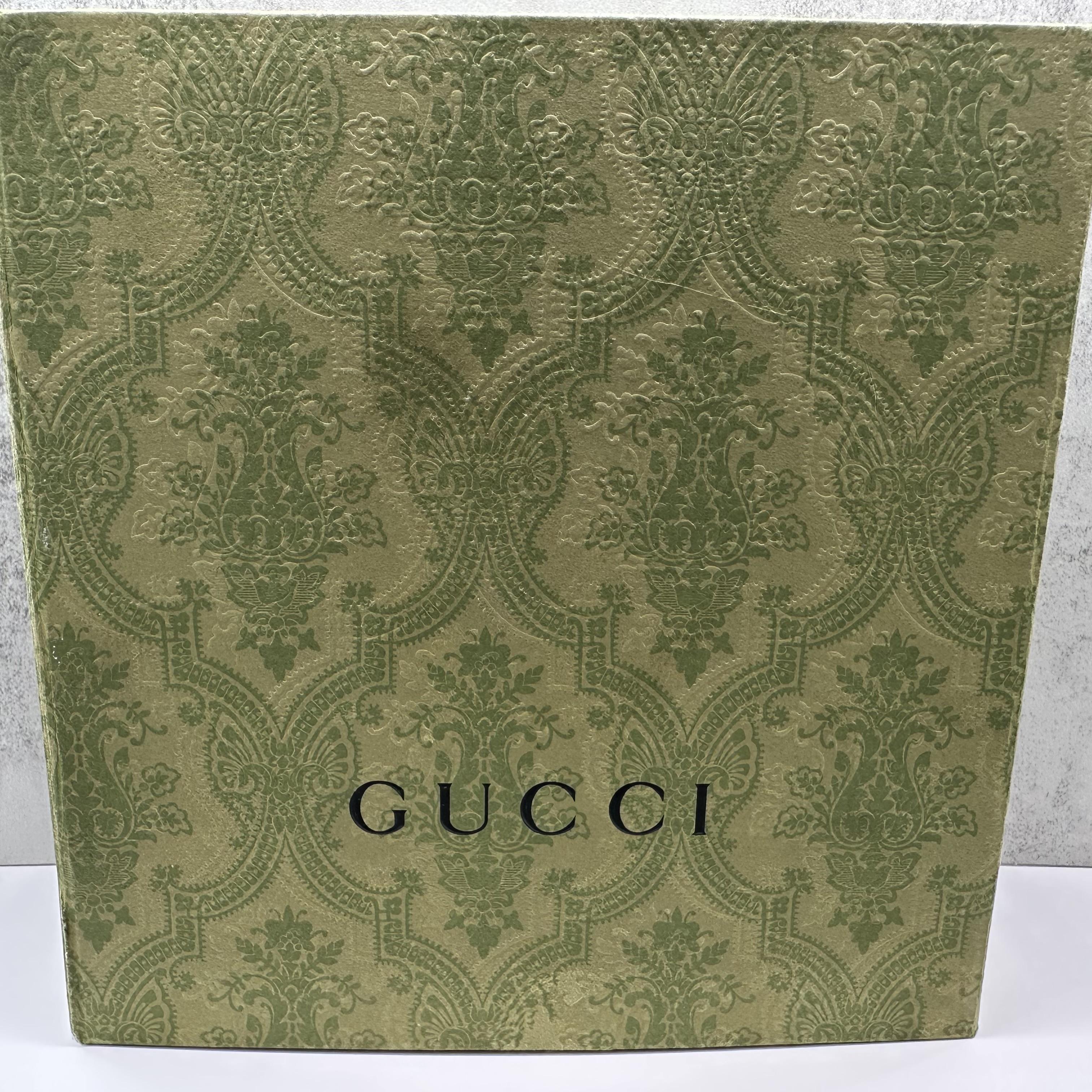 Designer Gucci Link To Love Ring 18kt Yellow Gold Size 10 With Box