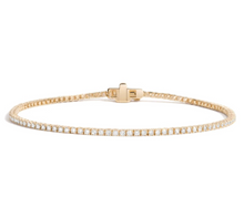 Load image into Gallery viewer, Dainty Diamond Tennis Bracelet
