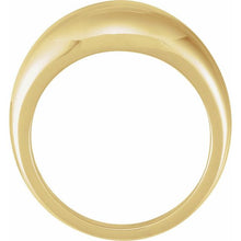Load image into Gallery viewer, 14K Yellow 10 mm Dome Ring
