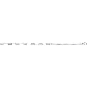 14K White 1 CTW Natural Diamond Line 7" Bracelet