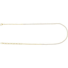 Load image into Gallery viewer, 14K Yellow 3 1/5 CTW Natural Diamond Adjustable 16-18&quot; Necklace

