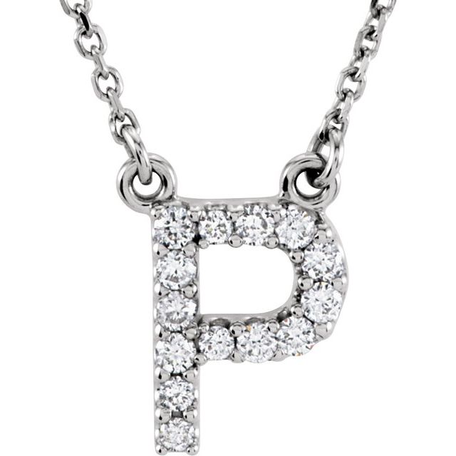 Custom Diamond Initial