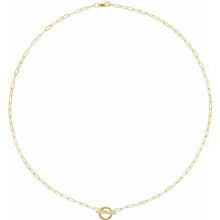Load image into Gallery viewer, 14K Yellow .04 CTW Diamond 16&quot; Toggle Styled Necklace
