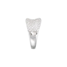 Load image into Gallery viewer, 14K White 1 1/5 CTW Natural Diamond Pavé Ring
