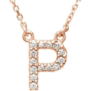 Custom Diamond Initial