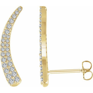 Diamond Ear Climbers