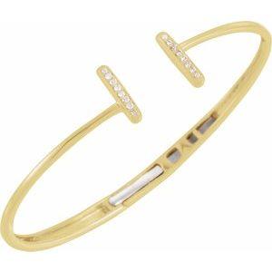 Diamond Bar Cuff
