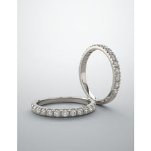 Load image into Gallery viewer, French Set Diamond Anniversary Ring

