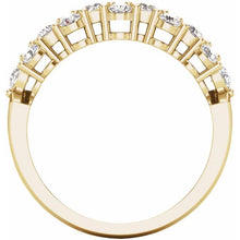 Load image into Gallery viewer, 14K Yellow 1 CTW Natural Diamond Anniversary Band
