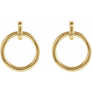 Circle Dangle Earrings