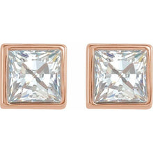 Load image into Gallery viewer, Mini Princess Diamond Studs
