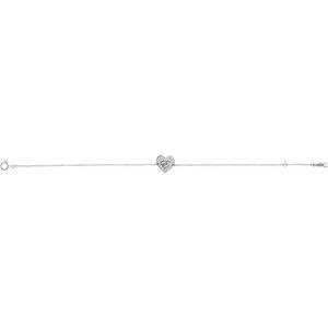 Personalized Heart Bracelet