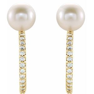 Pearl Hoops