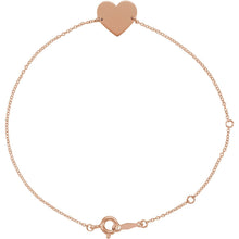 Load image into Gallery viewer, Personalized Heart Bracelet
