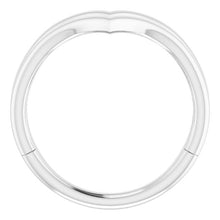 Load image into Gallery viewer, 14K White Double V Ring
