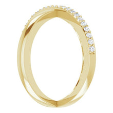 Load image into Gallery viewer, Diamond Accented Criss-Cross Ring
